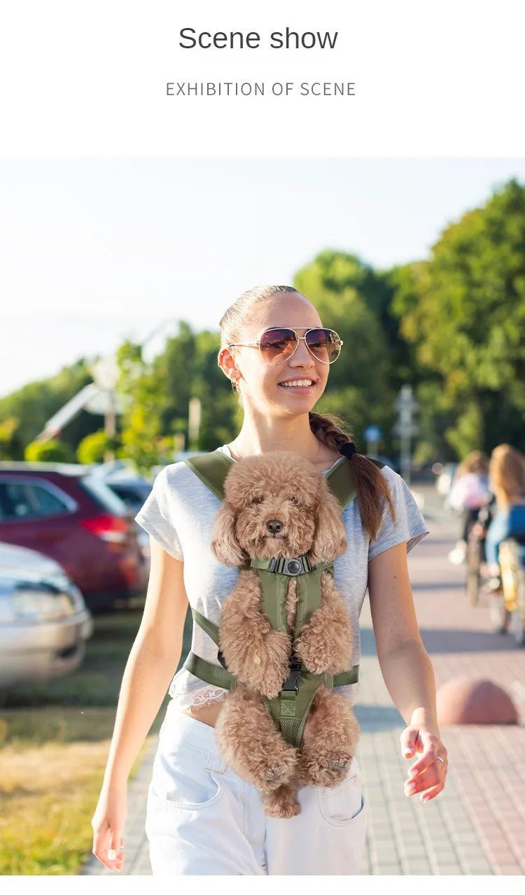 Chest Pet Bag Wrapping Large Dog Backpack