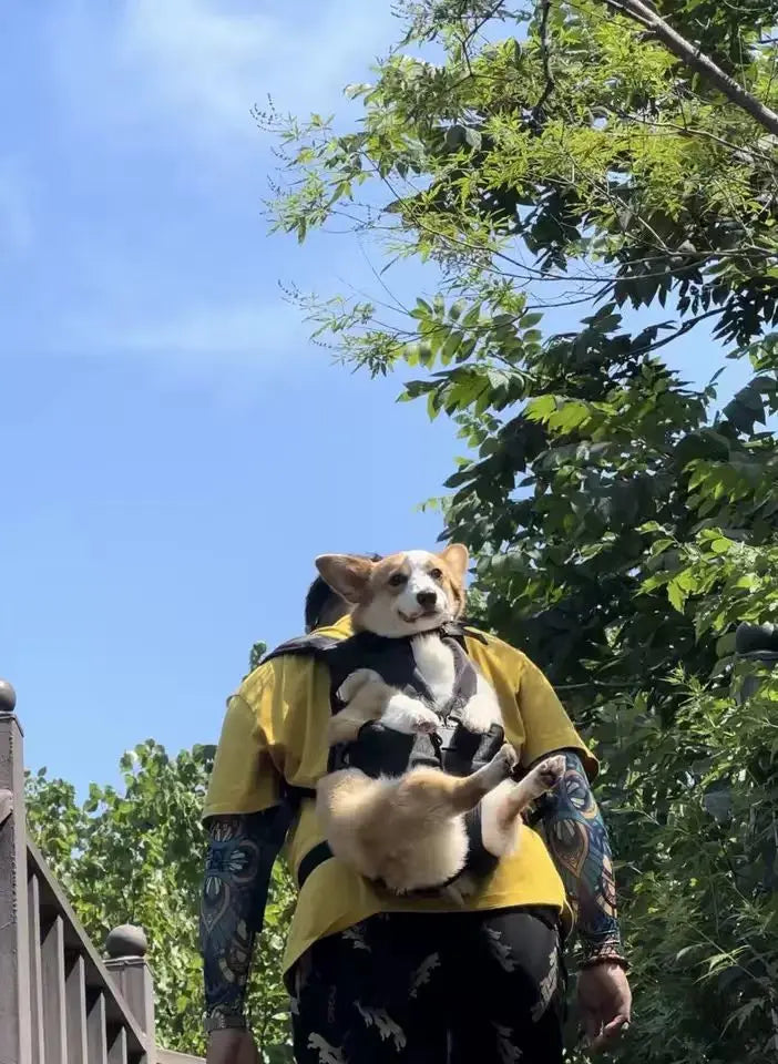 Chest Pet Bag Wrapping Large Dog Backpack