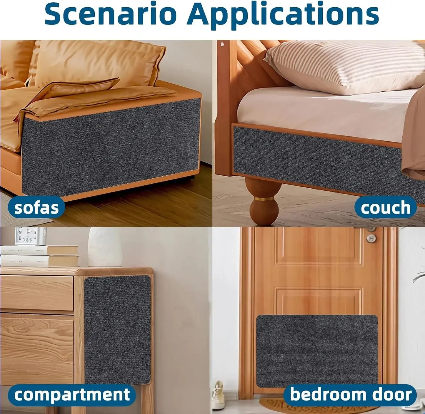 Vibrant 7 Color Cat Scratcher Sofa Protector