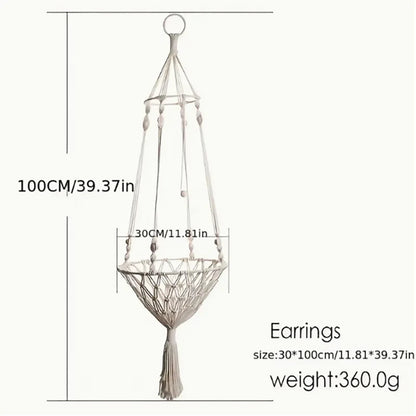 Woven Rope Cat Hammock Swing Bed Cradle