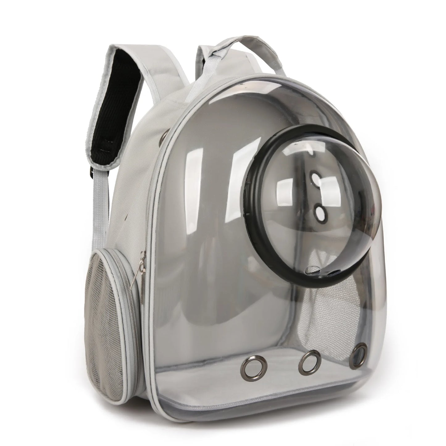 {As seen in Argylle} Space Capsule Pet Backpack-Airline Approved Transparent Carrier [Large Capacity + 360° Ventilation + Dual Handles]