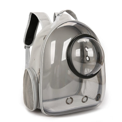 {As seen in Argylle} Space Capsule Pet Backpack-Airline Approved Transparent Carrier [Large Capacity + 360° Ventilation + Dual Handles]