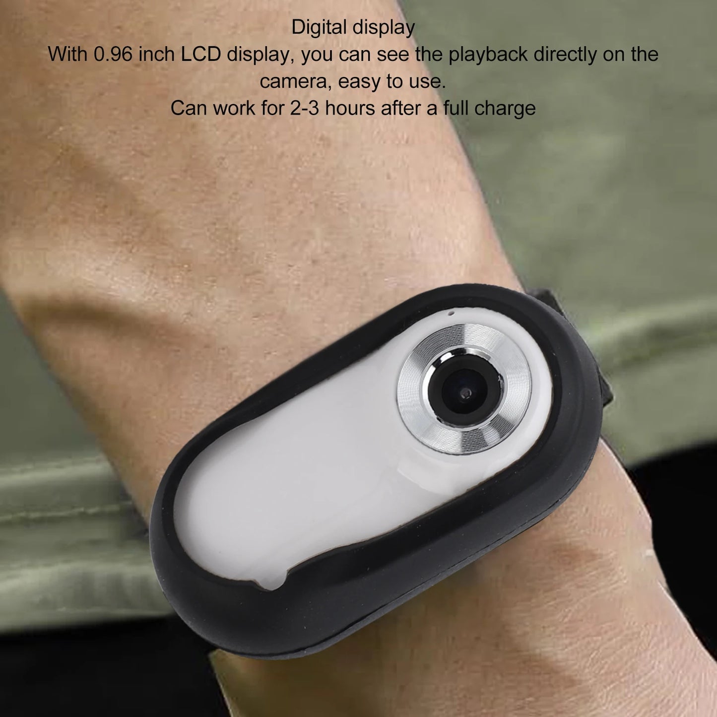 Pet Sport Camera Support Memory Card Cat Camera Collar USB Rechargeable 170° Wide Angle HD 1080P Portable for Cats