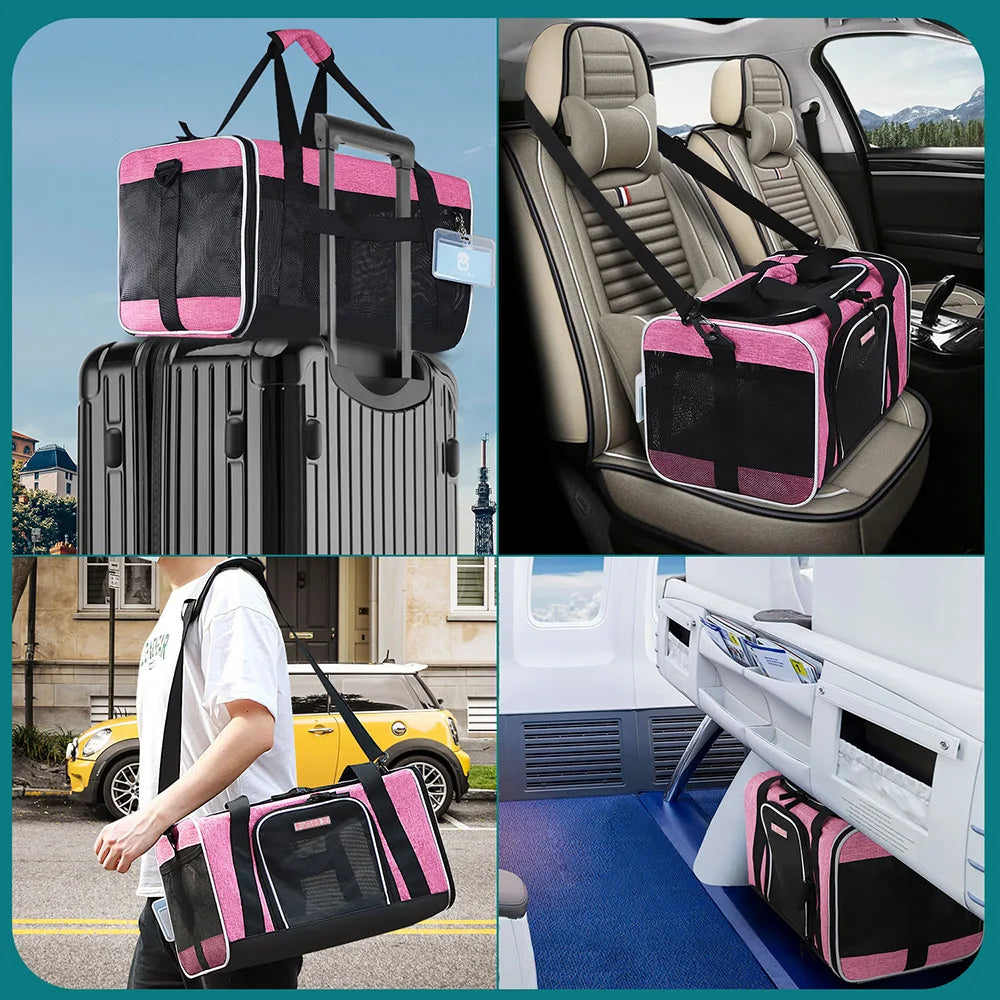 Portable Breathable Pet Carrier Bag