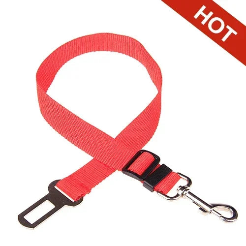 Adjustable Pet Car Seat Belt Harness Safety Clip