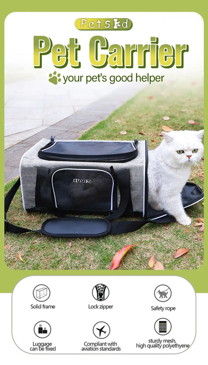Portable Breathable Pet Carrier Bag
