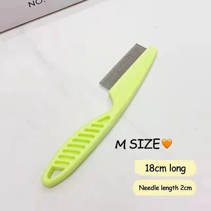 Stainless Steel Pet Hair Shedding Comb Tool