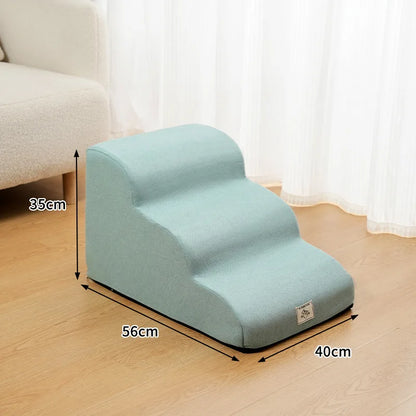 2/3 Pets Step Stair Dog Cat Ramp Ladder Protect Dogs Sofa Removable Washable Training Pet Secure Ramp Stairs Pets Supplies Gifts