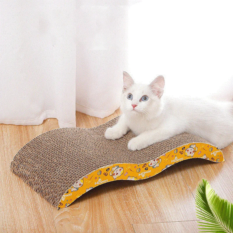 Cat Scratcher Sofa Cushion and Toy Board