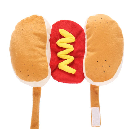 Funny Hot Dog Costume for Pet Parties