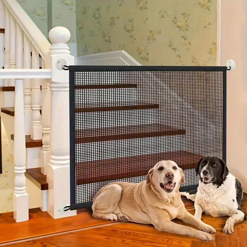 Durable Breathable Mesh Folding Pet Barrier Fence