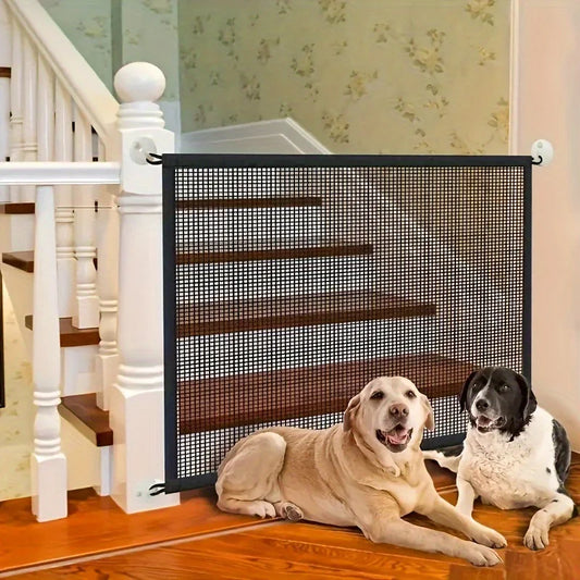 Durable Breathable Mesh Folding Pet Barrier Fence