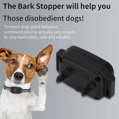 Automatic Bark Correction Collar with Digital Display