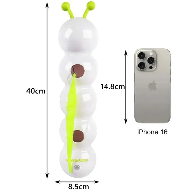 Intelligent Interactive Cat Stick Pro with Replaceable Prey Tail