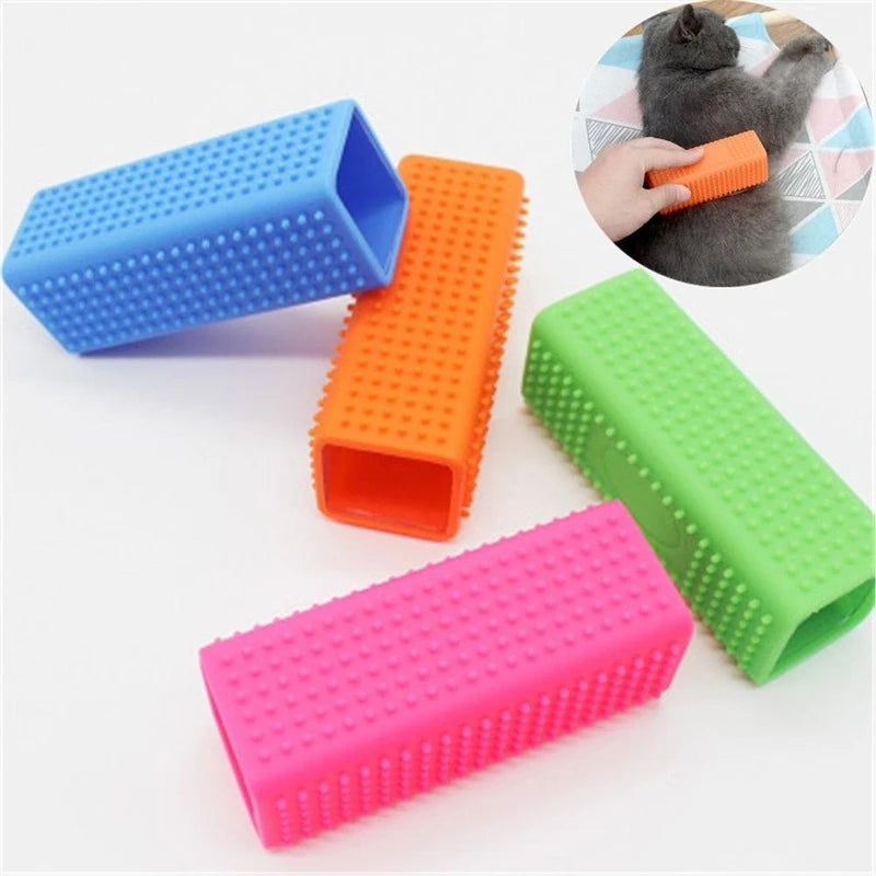 Effective Pet Hair Removal Silicone Cleaning Brush