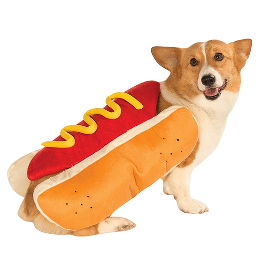 Funny Hot Dog Costume for Pet Parties