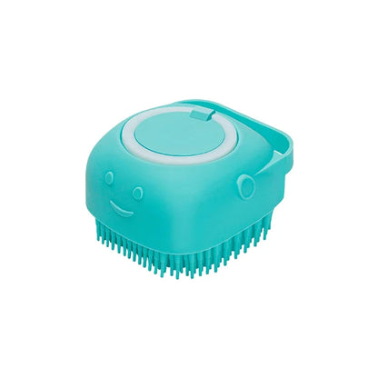 Silicone Pet Bathing Brush and Massage Tool