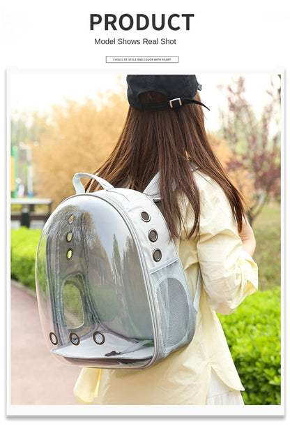 PurView Pro Transparent Cat Backpack - As seen in Argylle