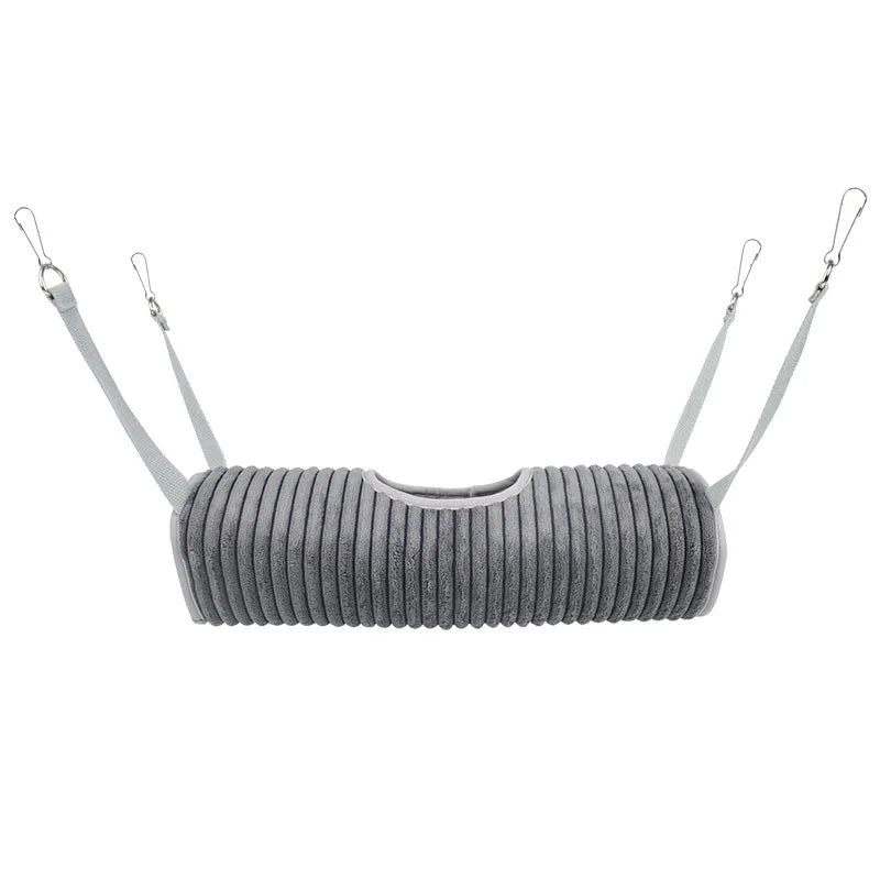 Cozy Hammock and Tunnel Hideaway for Small Pets