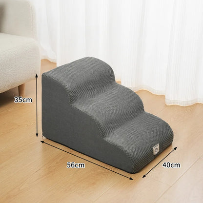 2/3 Pets Step Stair Dog Cat Ramp Ladder Protect Dogs Sofa Removable Washable Training Pet Secure Ramp Stairs Pets Supplies Gifts