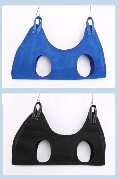 Grooming Hammock Restraint Bag with Hooks