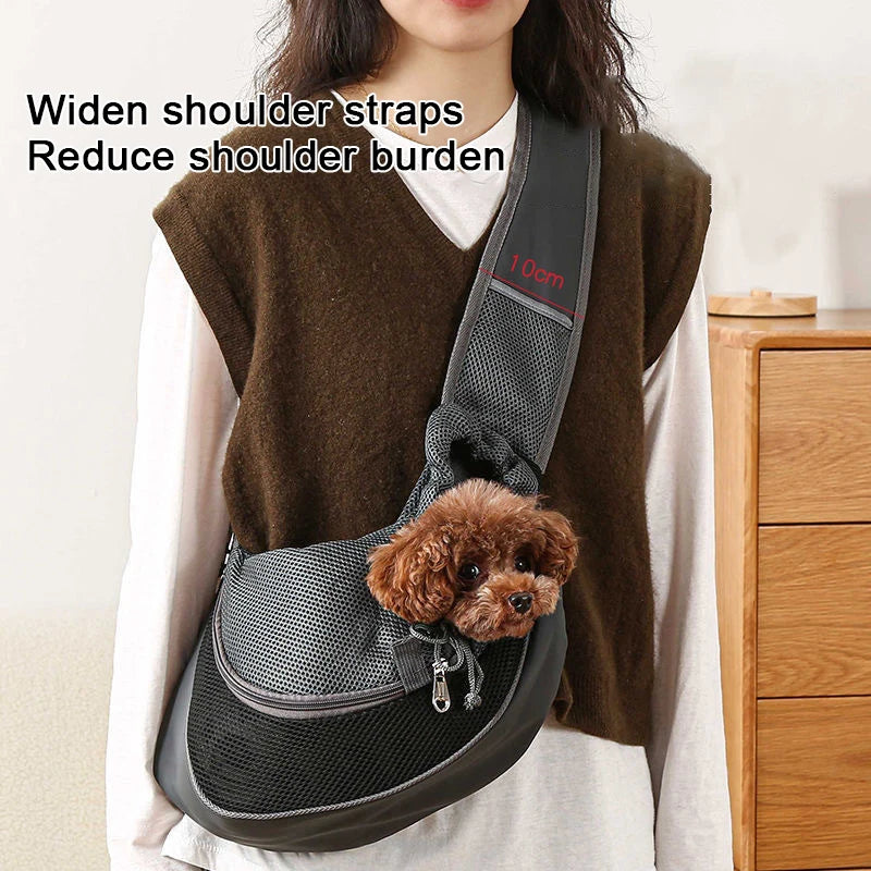 Breathable Pet Carrier Backpack Sling Travel Bag