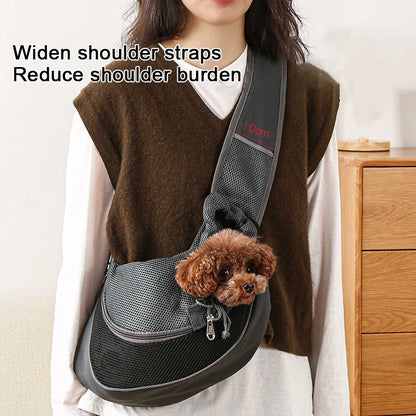 Breathable Pet Carrier Backpack Sling Travel Bag