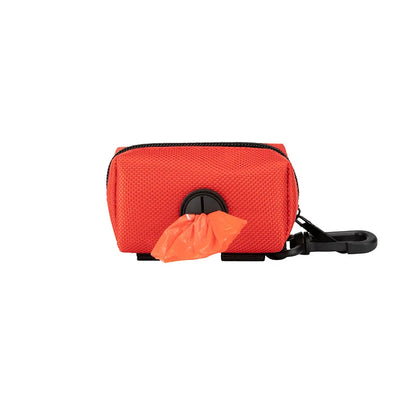 Adjustable Poop Bag Holder with Leash Attachment