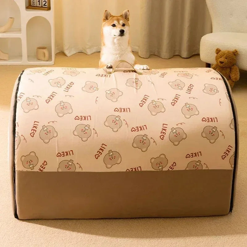Detachable Kennel Winter Bed