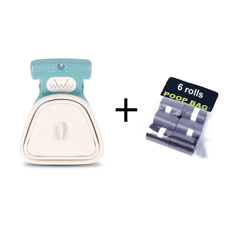 Foldable Pooper Scooper With Decomposable Bags