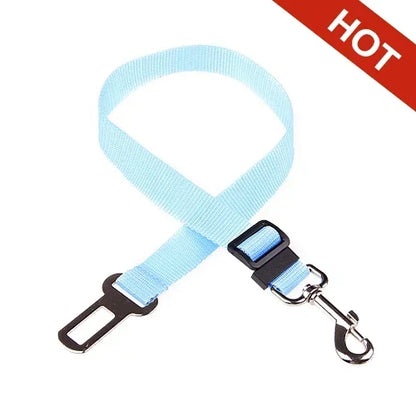 Adjustable Pet Car Seat Belt Harness Safety Clip