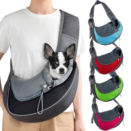 Breathable Pet Carrier Backpack Sling Travel Bag