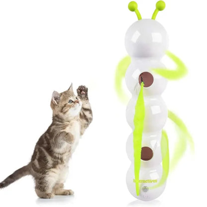 Intelligent Interactive Cat Stick Pro with Replaceable Prey Tail