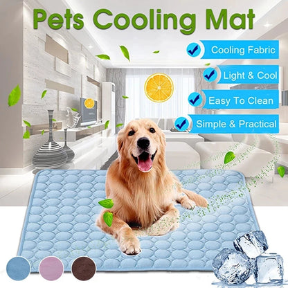 Cooling Summer Pet Mat and Blanket Pad