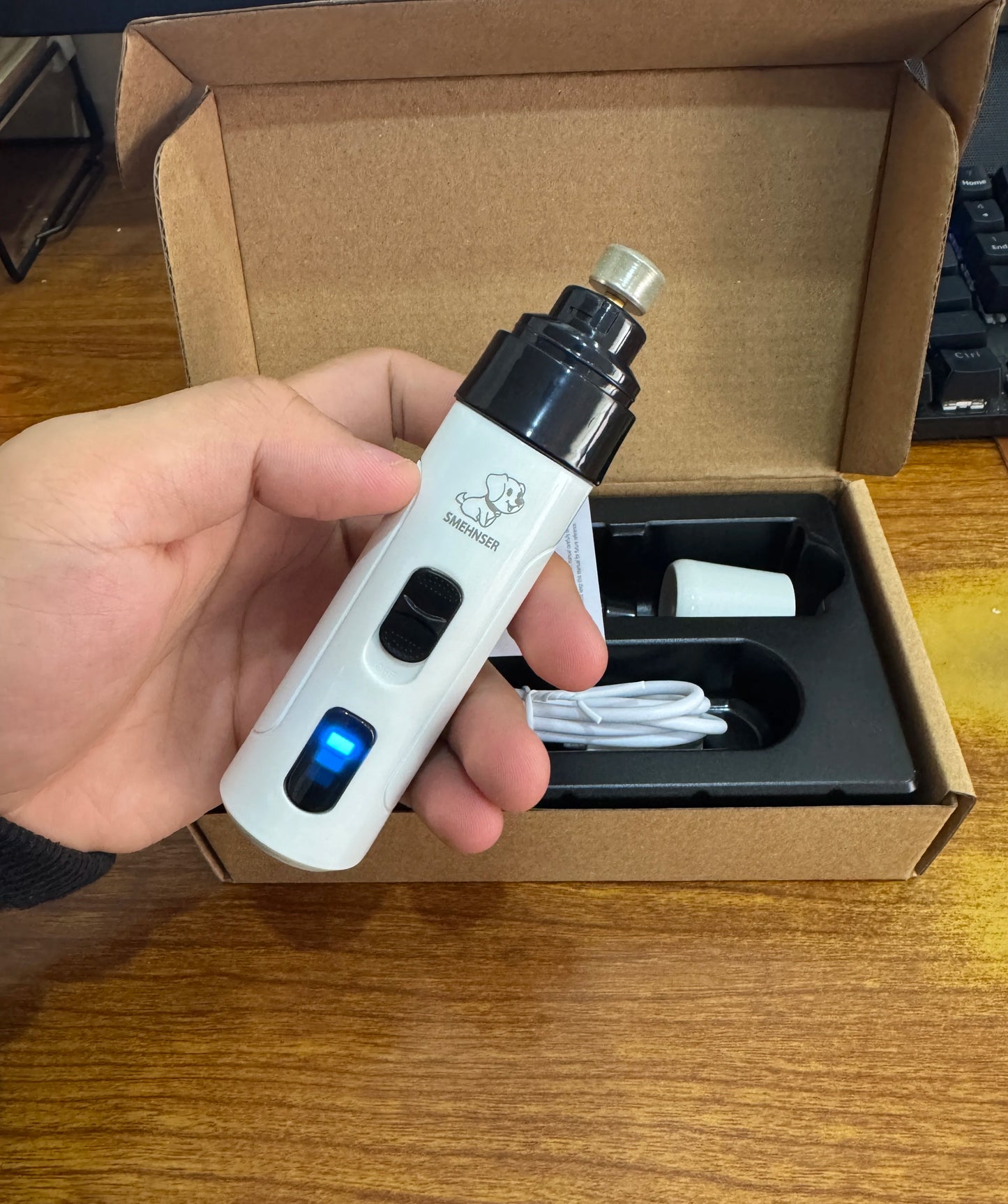 Rechargeable Nail Grinder with USB Charging