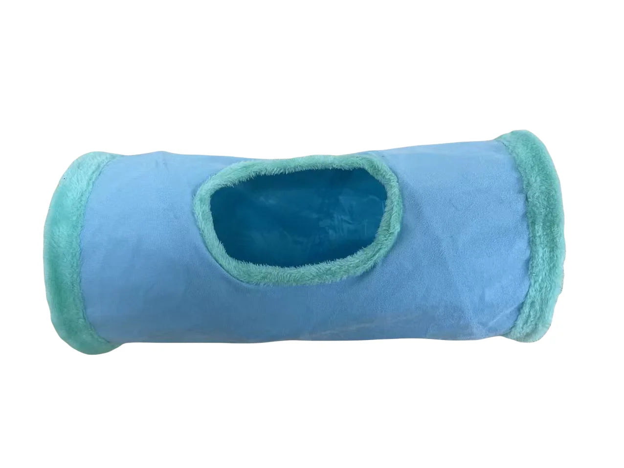 Collapsible Winter Suede Tunnel for Playtime Fun