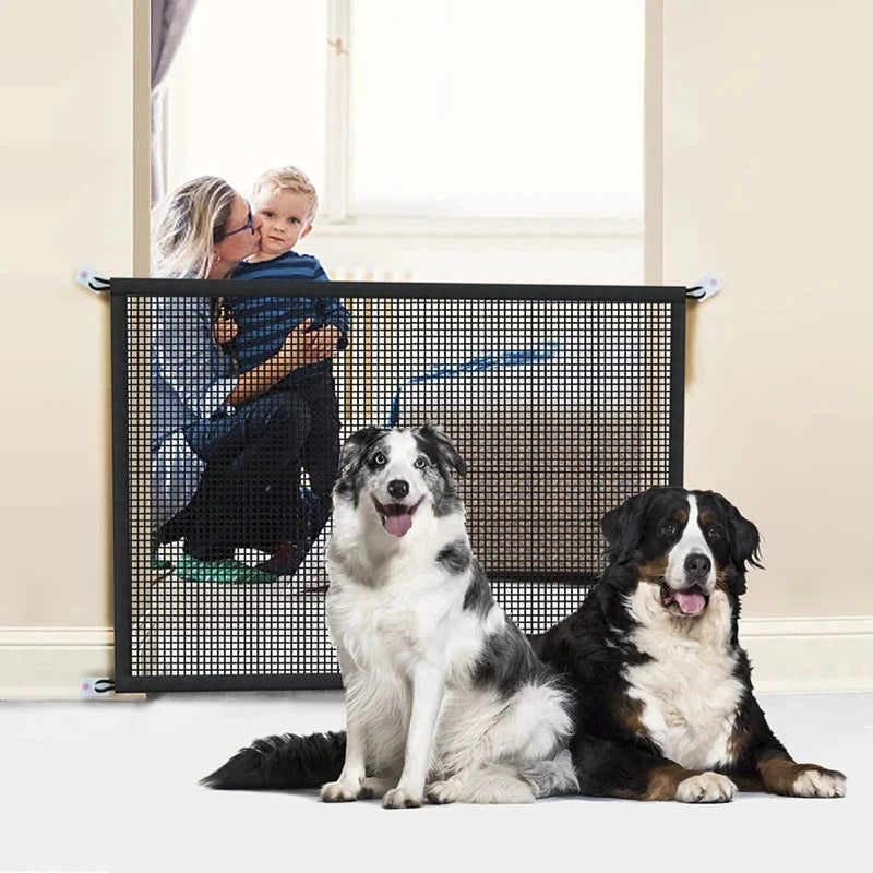 Folding Breathable Mesh Pet Safety Fence
