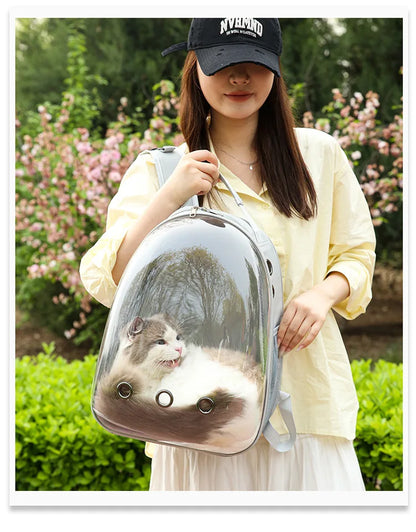 PurView Pro Transparent Cat Backpack - As seen in Argylle