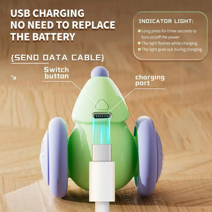 Interactive Electric Mouse Car Teaser Toy