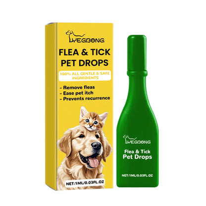 Flea And Tick Relief Drops For Pets