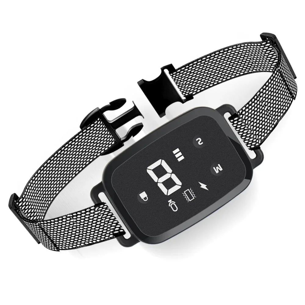 Automatic Bark Correction Collar with Digital Display