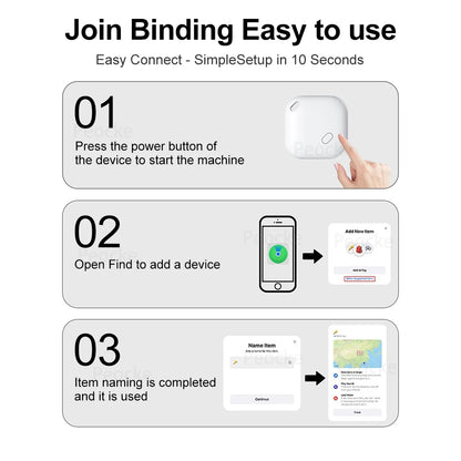 Mini Pets Tracker With Apple Find My Technology