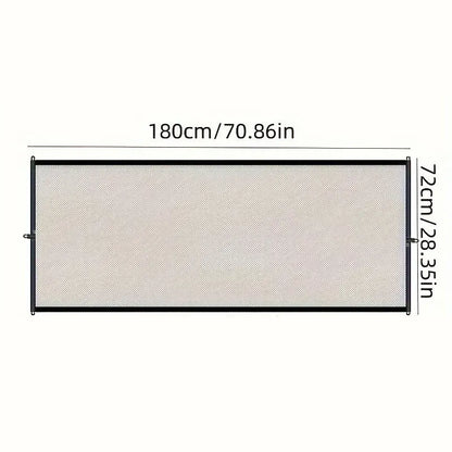 Durable Breathable Mesh Folding Pet Barrier Fence