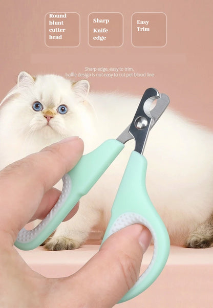 ペットユニバーサルビューティーセット 猫用コーム 両面ノットコーム 猫用爪切りコーム ノミ取りコーム 脱毛製品 ニードルコーム