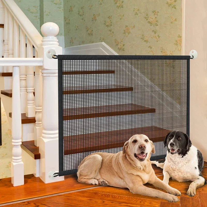 Folding Breathable Mesh Pet Safety Fence