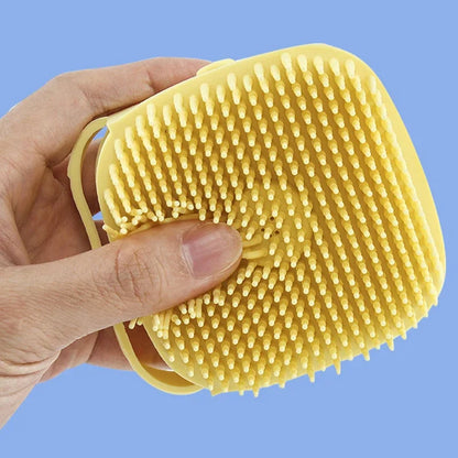Soft Silicone Bath Brush for Easy Pet Care