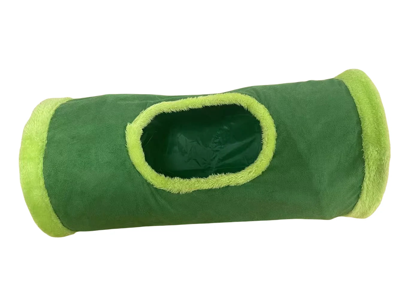 Collapsible Winter Suede Tunnel for Playtime Fun