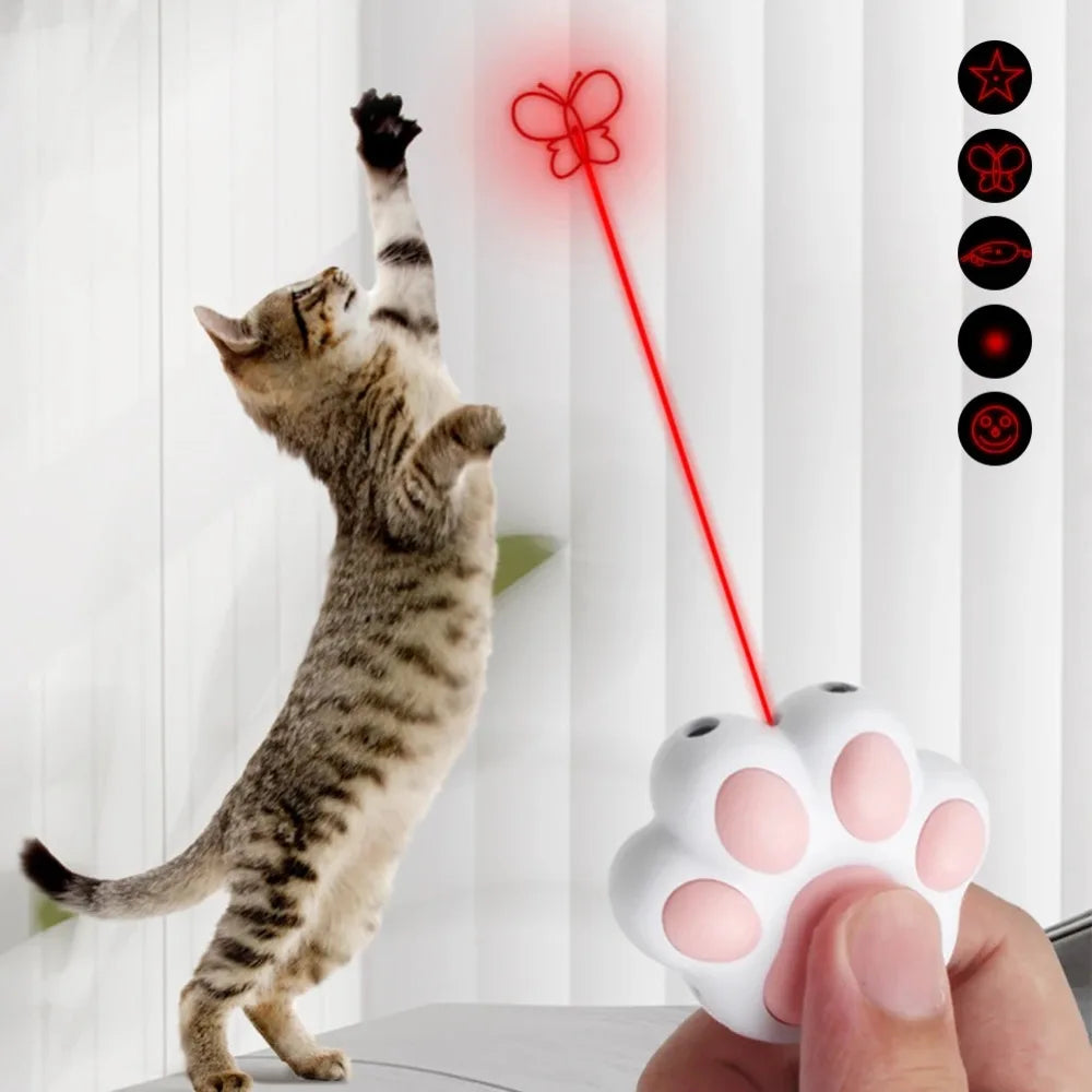 Interactive USB Rechargeable Laser Toy with Patterns