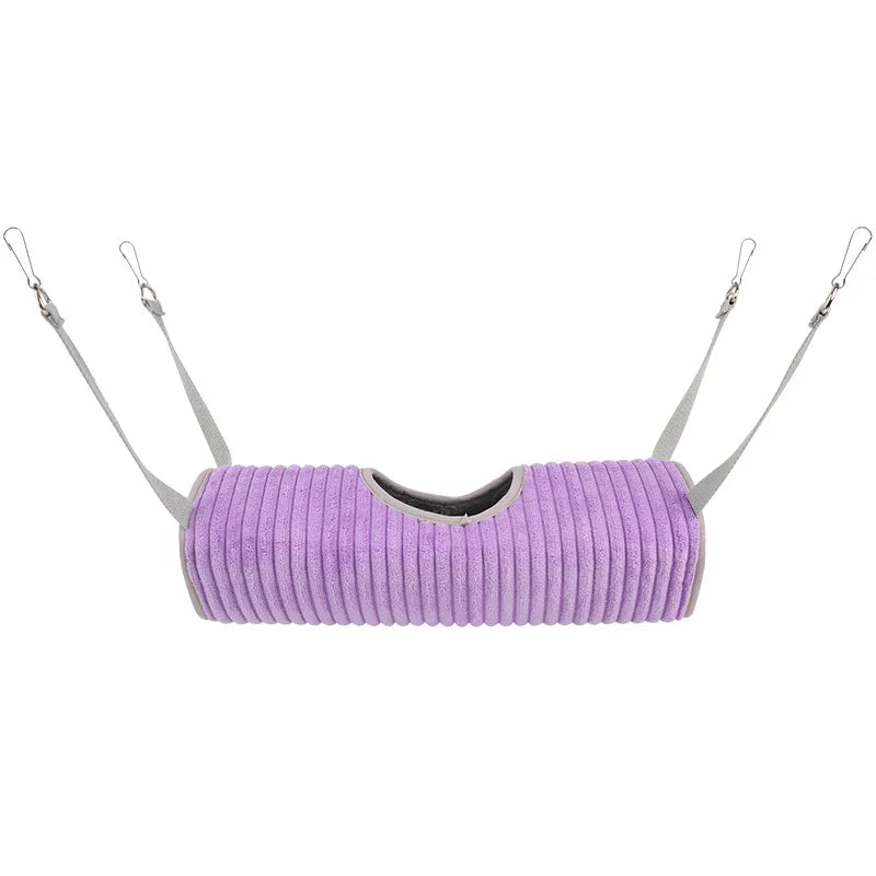 Cozy Hammock and Tunnel Hideaway for Small Pets