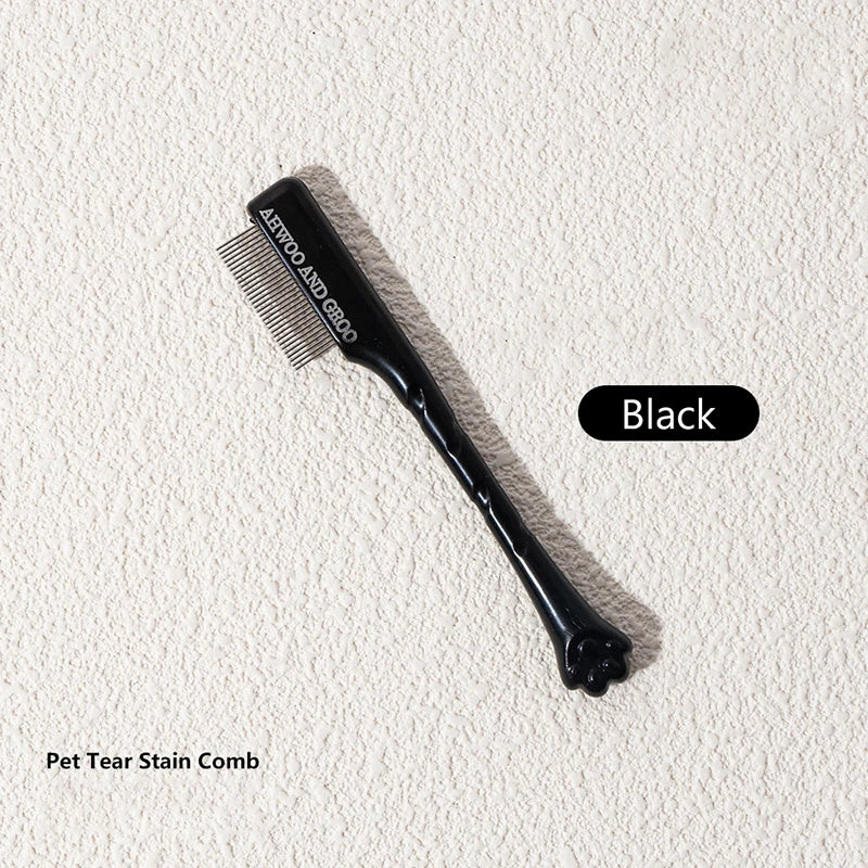 Portable Pet Eye Comb Tear Stain Remover Brush
